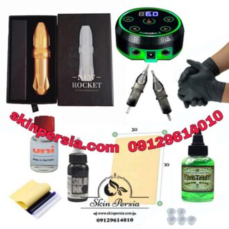 خرید پک کامل دستگاه تاتو بدن پن راکت نیو