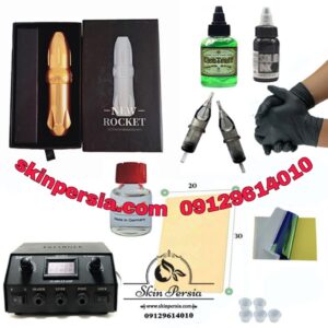 قیمت پک کامل دستگاه تاتو بدن پن راکت نیو